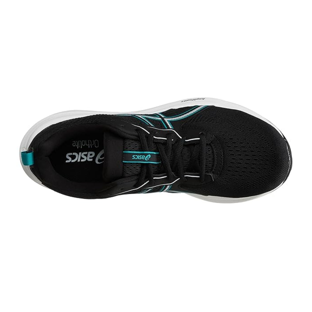 ASICS GEL-CONTEND 3 Running Shoes (M) BLACK/WAVE TEAL | Comfortable Everyday Running with GEL Cushioning | Beginner to Daily Training Runner - Best Price online Prokicksports.com