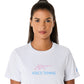 ASICS Women Court Tennis Graphic Tee | Lightweight Breathable Polyester T-Shirt with Moisture-Wicking Comfort & Tennis-Inspired Graphic Design - Best Price online Prokicksports.com