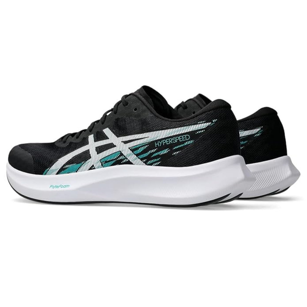 ASICS HYPER SPEED 4 Running Shoes for Men | Lightweight Racing & Speed Training Shoes | Breathable Mesh | Responsive Cushioning | Black/White - Best Price online Prokicksports.com