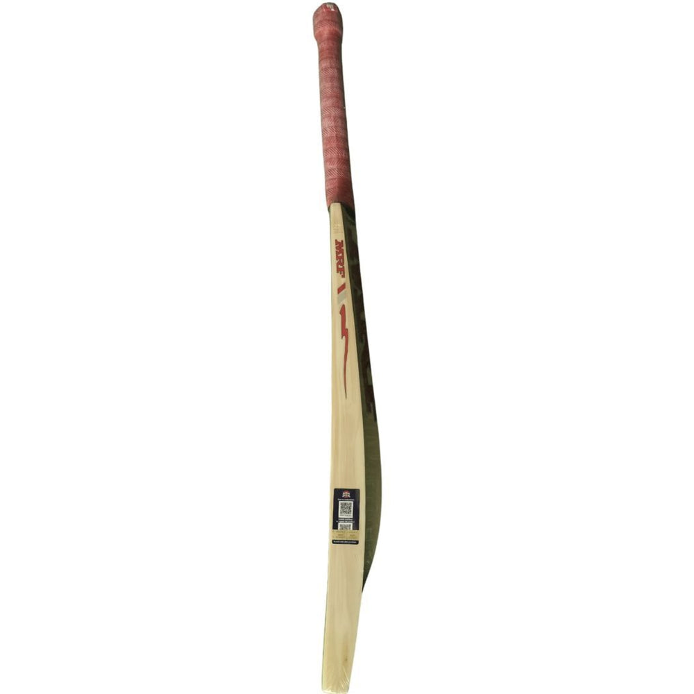 MRF Limited Edition English Willow Cricket Bat, Short Handle | Grade 2 Premium Willow with Thick Edges & Professional Performance - Best Price online Prokicksports.com