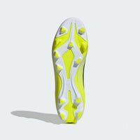 Adidas F50 Club FG/MG Football Shoes | Lightweight Speed Cleats with Fiberskin Upper | TESOYE/CBLACK/LUCRED - Best Price online Prokicksports.com