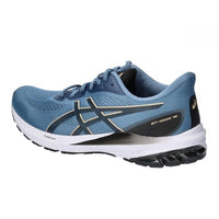 ASICS GT-1000 12 Running Shoes for Men – Storm Blue/Dune | Stability & Everyday Comfort - Best Price online Prokicksports.com