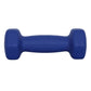 Magfit Neoprene Dumbbell (Na) - Blue - 1 Kg | Anti-Slip, Ergonomic, Ideal for Home Workouts & Toning - Best Price online Prokicksports.com