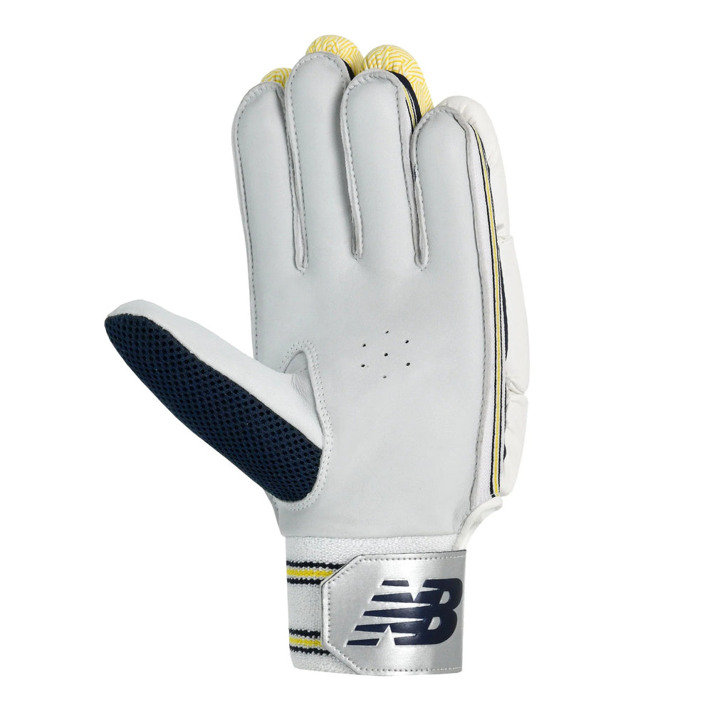 New Balance Burn 5i Right Hand Batting Gloves – Men’s | PU Finger Roll Protection with Sheep Leather Palm, Crosslink Foam Padding & Ventilated Gusset for Comfort & Grip - Best Price online Prokicksports.com