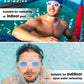 Viva Swimming Goggle – Clear White | Clear Vision Goggles with Anti-Fog Lens & Comfortable Fit - Best Price online Prokicksports.com