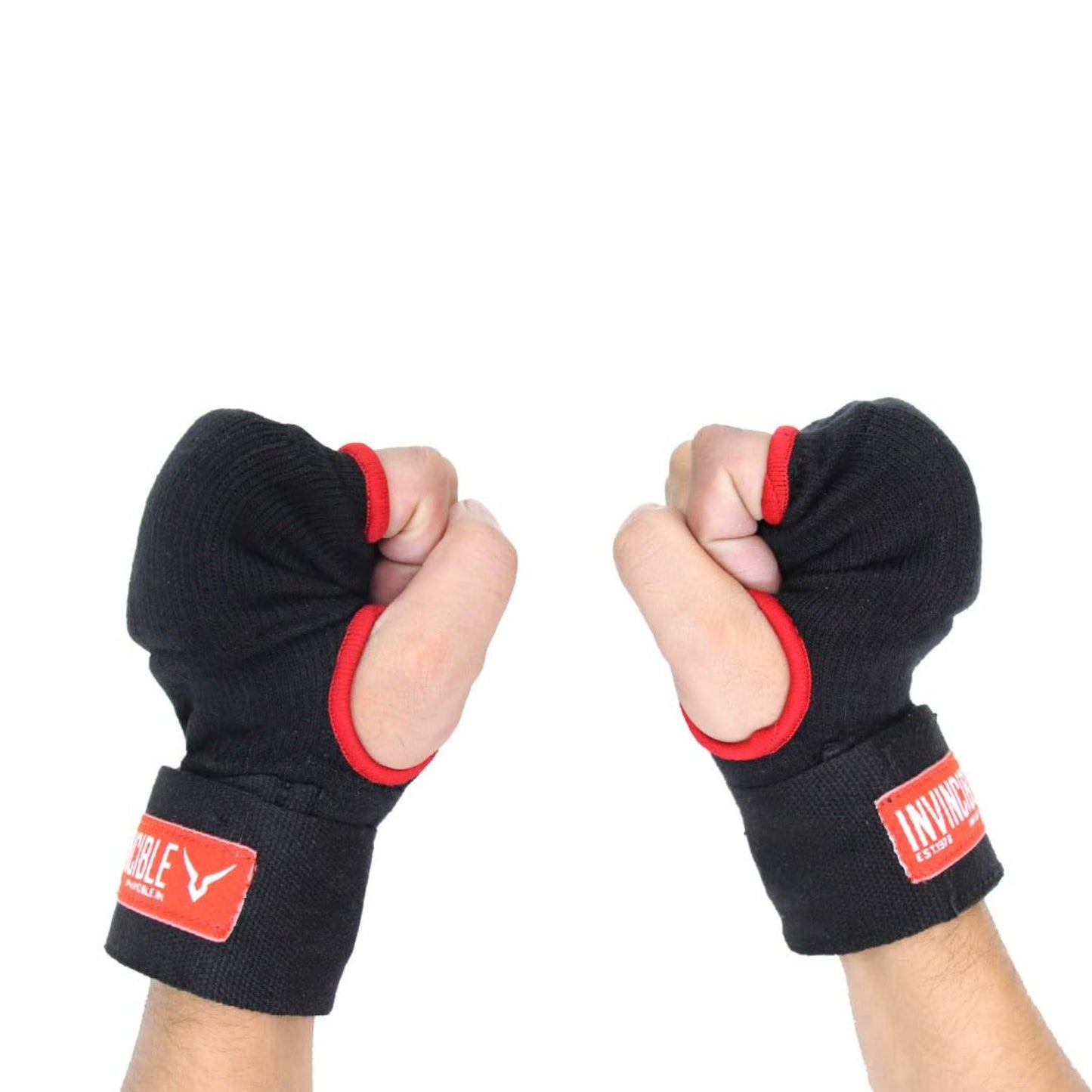 Invincible Inner Gloves for Boxing| Lightweight Hand Wrap Alternative | Hook & Loop Closure - Best Price online Prokicksports.com