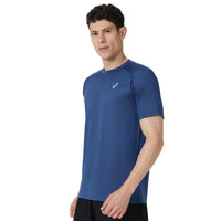 ASICS Curve Reflective SS Top for Men | Round Neck Reflective Sports T-Shirt - Best Price online Prokicksports.com