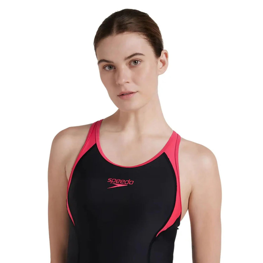 Speedo Women’s Endurance 10 Essential Panel Racerback Legsuit – Performance Swimwear - Best Price online Prokicksports.com