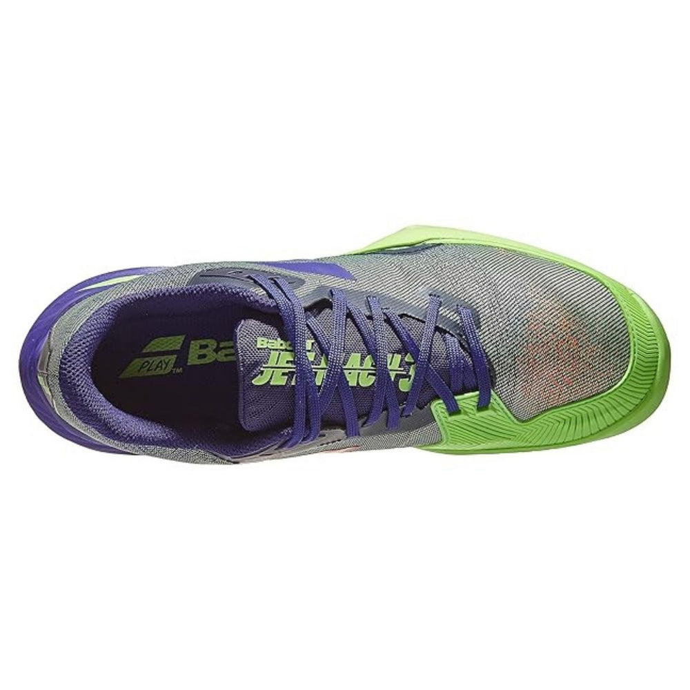 Babolat Jet Match 3 All Court Men Tennis Shoes – Jade Lime, Lightweight Supportive Tennis Footwear with Matryx EVO Upper & Michelin Rubber Outsole- 6 UK - Best Price online Prokicksports.com