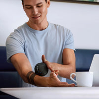 Hyperice Hypersphere Mini Vibrating Massage Ball – Mini Black, 3‑Speed High‑Torque Trigger Point Therapy Ball - Best Price online Prokicksports.com