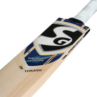 SG HP Thrash English Willow Cricket Bat | Grade 3 Willow | Power Hitter's Profile (1000-1200g) | Thick Edges (42mm) | Premium Octopus Grip - Best Price online Prokicksports.com