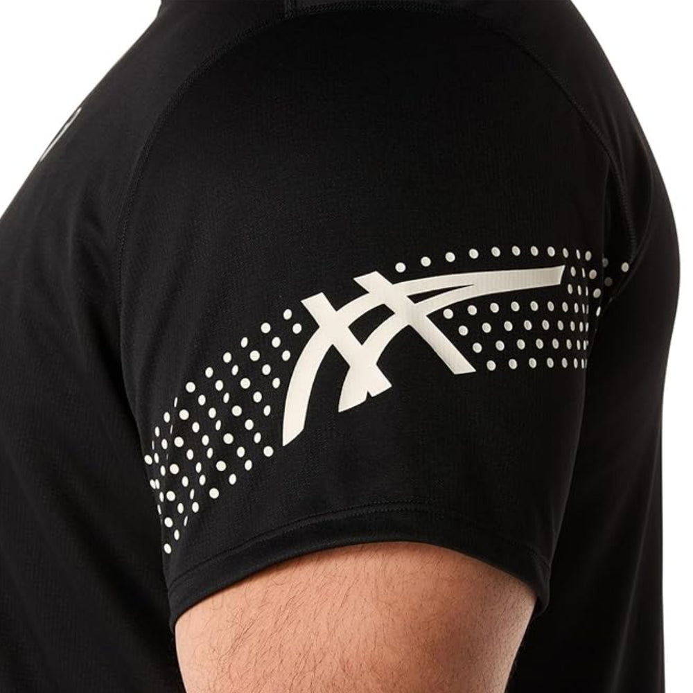 ASICS Icon SS Top Men T-Shirt Roundneck | Breathable & Comfortable Sports Tee for Training & Casual Wear - Best Price online Prokicksports.com