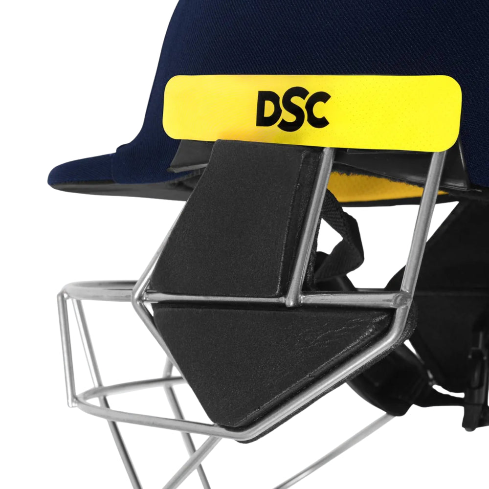 DSC Scud Cricket Helmet – Navy | Lightweight Protection Helmet with Steel Grill & Comfortable Fit - Best Price online Prokicksports.com