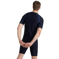 Speedo Short Sleeve Suntop & Aqua Shorts for Boys | Comfortable UV Protection Swimwear Set - Best Price online Prokicksports.com