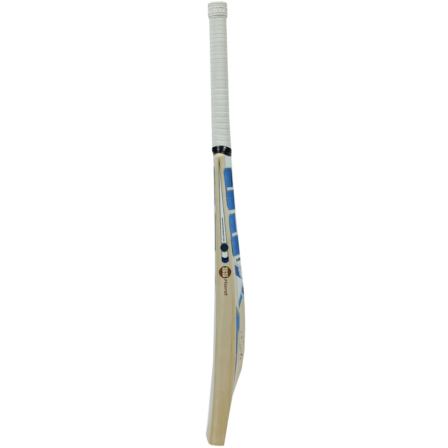 SS Sky Flicker English Willow Cricket Bat | Super Grade Willow with Thick Edges, Concave Profile & Sarawak Cane Handle for Junior Power Play - Best Price online Prokicksports.com