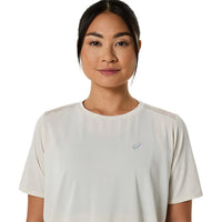 ASICS ROAD SS TOP for Women | Lightweight Quick-Dry Running T-Shirt with ACTIBREEZE™ Ventilation & Breathable Mesh Panels - Best Price online Prokicksports.com