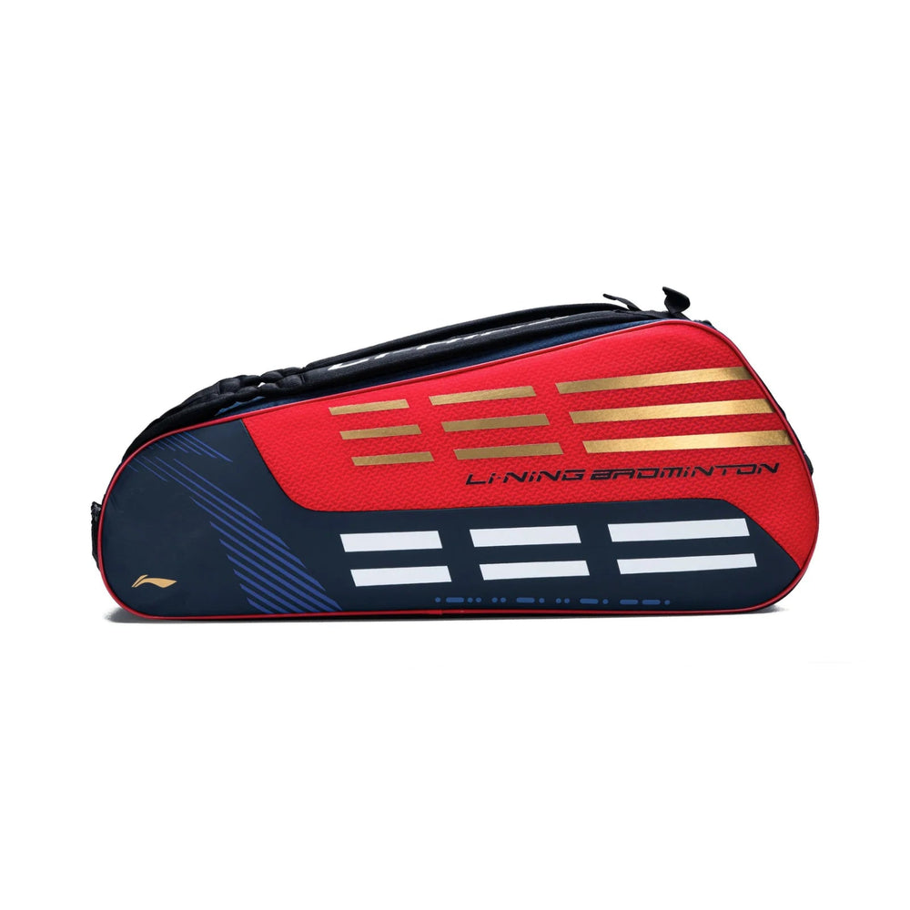 Li-Ning ABDS667-5 (2 in 1) Parallel Kit Bag Navy/Red | Spacious Sports Kit Bag for Badminton, Gym & Travel | Durable, Stylish, and Lightweight Sports Duffel Bag - Best Price online Prokicksports.com