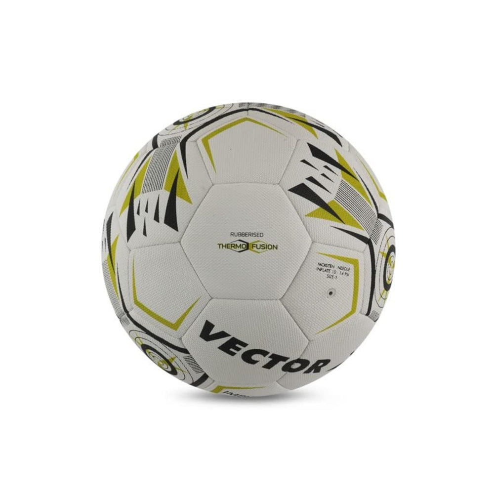 Vector X Impulse Thermo Fusion Football – Size 5 | Seamless Thermo Bonded Football for Training & Matches (White/Green) - Best Price online Prokicksports.com