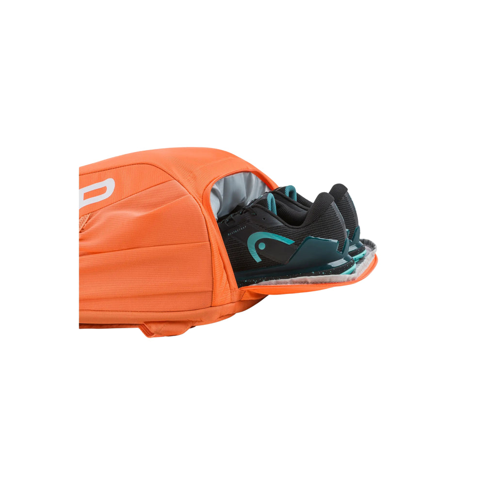 HEAD Tour Backpack |Tennis Backpack with 2-Racquet Capacity, Shoe Compartment & Premium Fabric