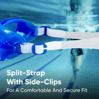 Speedo Futura Classic Swimming Goggles – Adult/Junior | Anti-Fog UV Protection Lenses with Soft Seal, Flexible One-Piece Frame & Adjustable Strap for Comfortable Swim Training - Best Price online Prokicksports.com