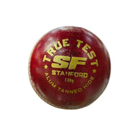 SF True Test Leather Cricket Ball – 1 Ball for Professional and Club Matches, Durable, Seam-stitched, Long-lasting Match Ball - Best Price online Prokicksports.com