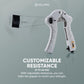 Solpro SHX-052 Grippax Adjustable Hand Grip Strengthener – 5-60kg Resistance, Mechanical Counter, Forearm, Wrist & Finger Exerciser for Men & Women, Home/Gym/Rehab Workouts - Best Price online Prokicksports.com