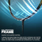 Hundred Hyfonic Lazer Strung Badminton Racquet | Carbon Fibre Frame with Dual Aerodynamic Technology | Precision Control Series - Best Price online Prokicksports.com