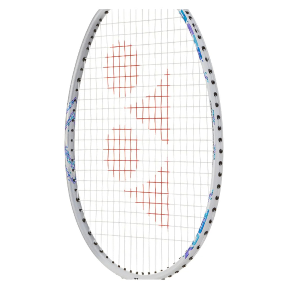 Yonex Astrox 02 Clear Strung Badminton Racquet – 4U4 (White/Blue) | Head-Heavy Power with Flexible Shaft & ISOMETRIC Frame - Best Price online Prokicksports.com