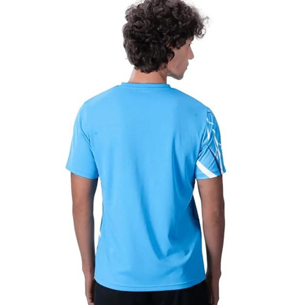 Li-Ning ATSUA51 Men’s V-Neck Badminton T-Shirt – Lightweight Polyester, Quick-Dry, Breathable Aura Sports Tee - Best Price online Prokicksports.com