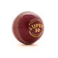SG Super 50 Cricket Leather Ball, Red – Adult, Alum‑Tanned 2‑Piece 50‑Over Match Ball (Pack of 12) - Best Price online Prokicksports.com