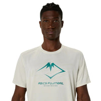 ASICS Fujitrail Logo SS Top Men T-Shirt Roundneck | Breathable Trail & Training Tee for Active Wear - Best Price online Prokicksports.com