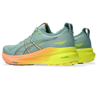 ASICS GEL-KAYANO 31 PARIS Running Shoes for Men – Light Celadon/Safety Yellow - Best Price online Prokicksports.com