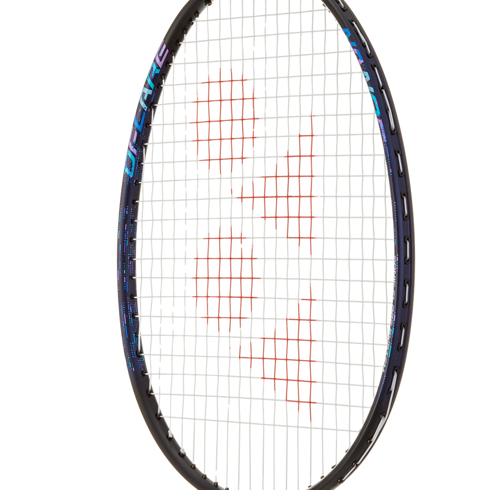 Yonex Nanoflare 002 Clear Strung Badminton Racquet – 4U4 (Black/Blue) | Head-Light Speed with Flexible Shaft & ISOMETRIC Frame - Best Price online Prokicksports.com