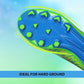 NIVIA Encounter 9.0 Kids Football Shoes – Synthetic Upper, Rubber Stud Sole, EVA Insole | Lightweight Comfort, Grip & Stability for Young Players - Best Price online Prokicksports.com