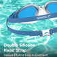 Speedo Hydropulse Swimming Goggles – Adult | Anti-Fog UV Protection Lenses with Wide Vision, Super Soft Seals & Adjustable Double Strap for Comfortable Swim Training - Best Price online Prokicksports.com