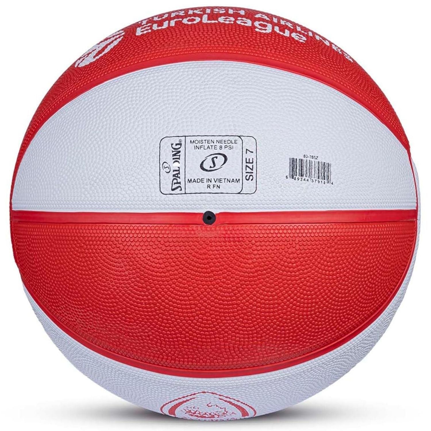 Spalding Euroleague Olimpia Milano Basketball – Size 7, Durable Rubber Cover, Official Euroleague Team Logo, Indoor/Outdoor Training & Match Ball - Best Price online Prokicksports.com