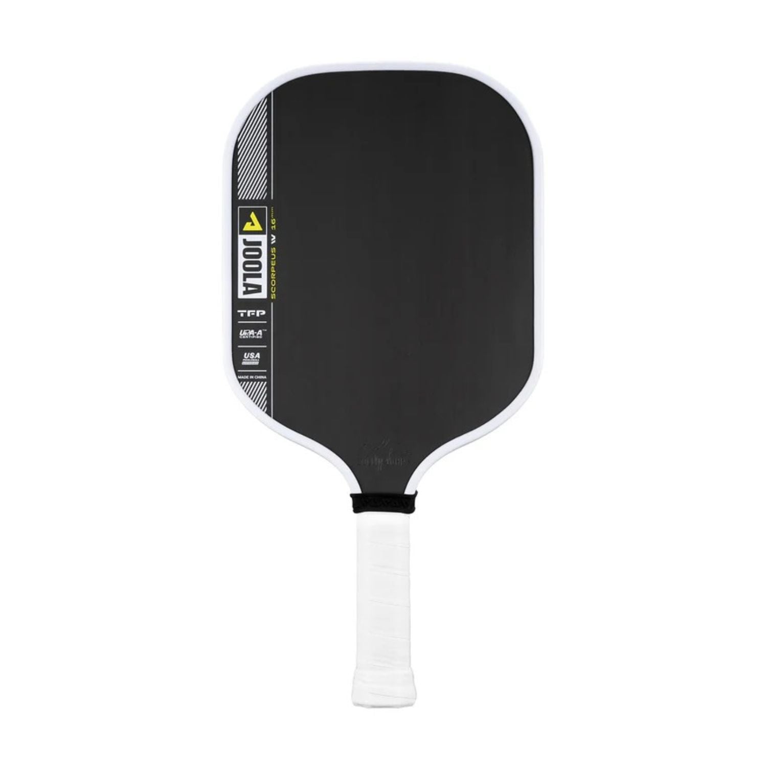 Joola Scorpeus Pro IV Pickleball Paddle – 16mm | Power & Control Paddle for Advanced Players | Carbon Fiber Face | Polymer Core | USAPA Approved (Black/White/Lime Yellow) - Best Price online Prokicksports.com