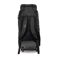 SG KLR Wheelie Duffle Cricket Kit Bag Large | Rolling Cricket Gear Bag with Wheels & Pull Handle | Spacious Sports Kit Bag – Black - Best Price online Prokicksports.com