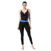 Speedo AF Women’s Endurance 10 Solid Contrast Swim Legging – Chlorine Resistant Quick Dry Swimwear Tights for Training & Water Sports - Best Price online Prokicksports.com