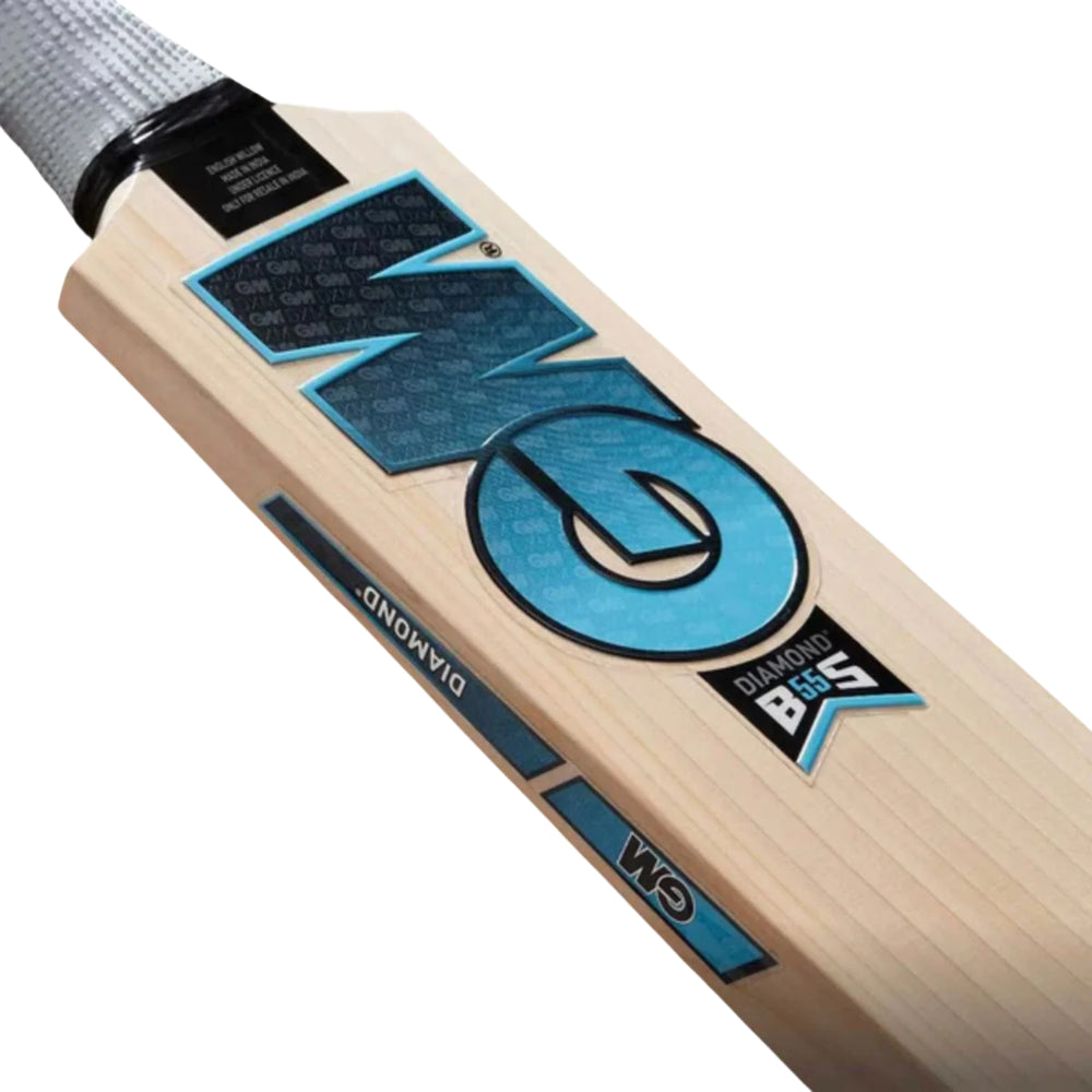 GM Diamond 707 English Willow Cricket Bat – Short Handle | Grade 2 Willow with Powerarc Profile & Dynamic Sweet Spot - Best Price online Prokicksports.com
