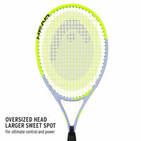 HEAD Tour Pro Strung Tennis Racquet 4 1/4 Grip Size | Lightweight Alloy Frame | Power & Control | Ideal for Beginners & Intermediate Players - Best Price online Prokicksports.com
