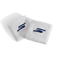 Skechers Performance Wrist Band (Pack of 1 Pair) | High-Absorbency Cotton Blend | Elasticated Sweatband for Gym, Tennis & Running - Best Price online Prokicksports.com