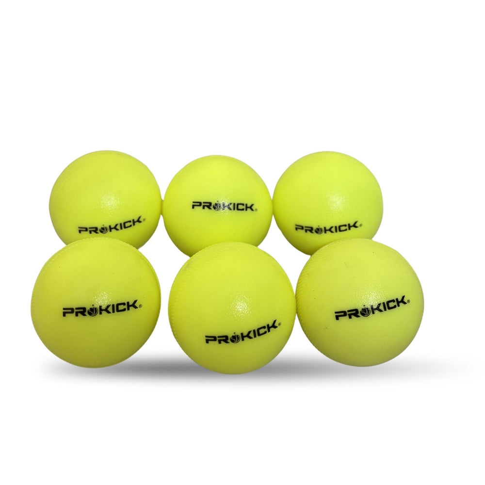 Prokick Plastic Heavy Cricket Balls (85g) – Pack of 6 | Durable Hard Plastic Training Balls for Practice & Gully Cricket - Best Price online Prokicksports.com