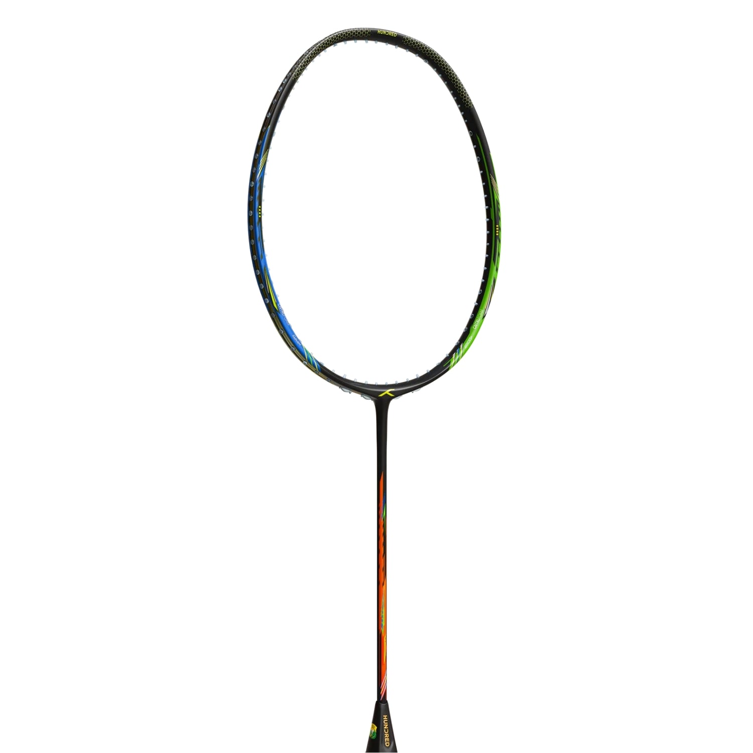 Hundred Flareon Typhoon Unstrung Badminton Racquet | Superlight Carbon Fibre Frame with CNTRL Foam Technology | Speed & Control Series - Best Price online Prokicksports.com