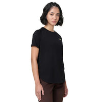 ASICS Wrap Hem SS Top for Women | Round Neck Sports T-Shirt - Best Price online Prokicksports.com