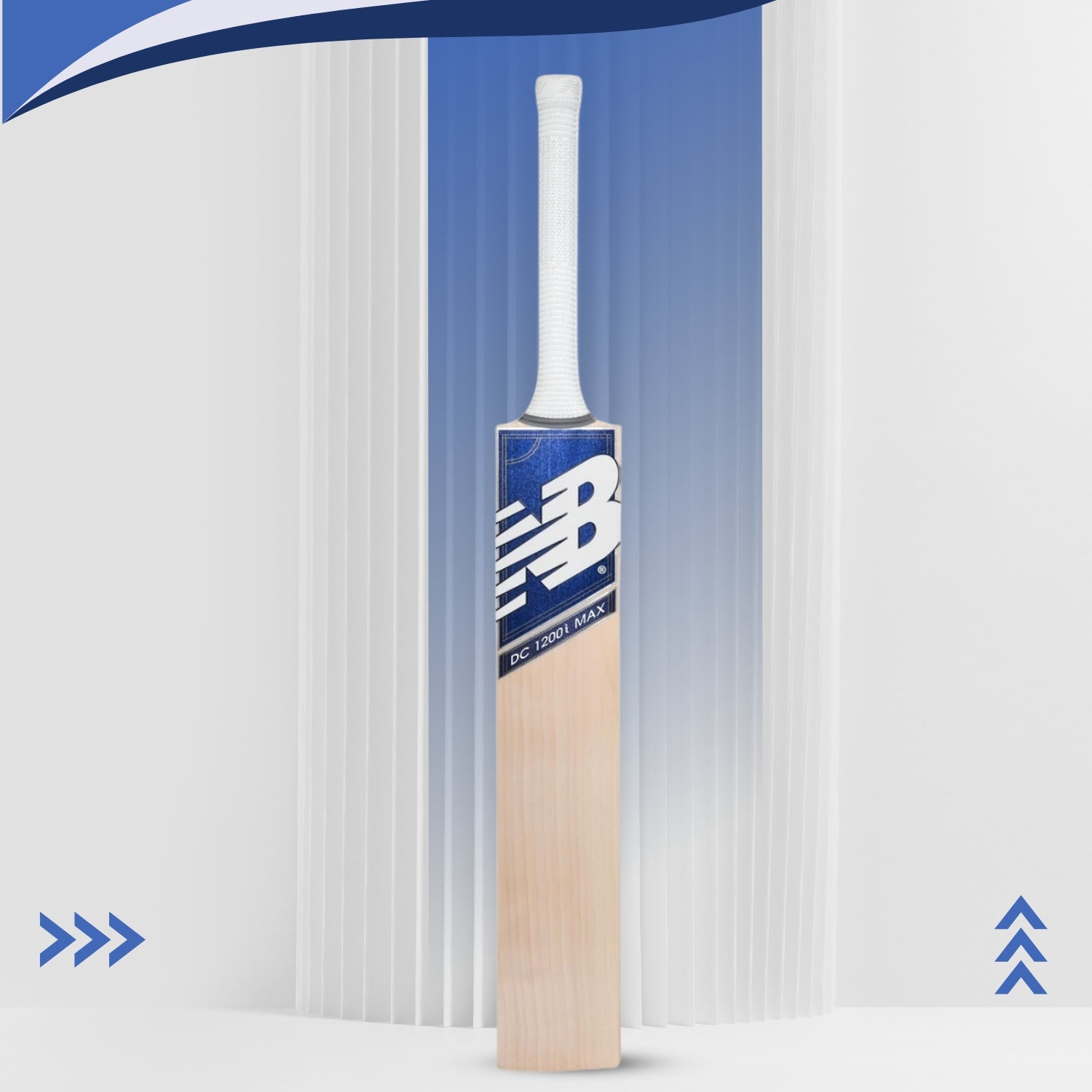 New Balance DC 1200i Max English Willow Cricket Bat – Pro-Grade Power Bat with Massive Edges for Dominating Stroke Play - Best Price online Prokicksports.com