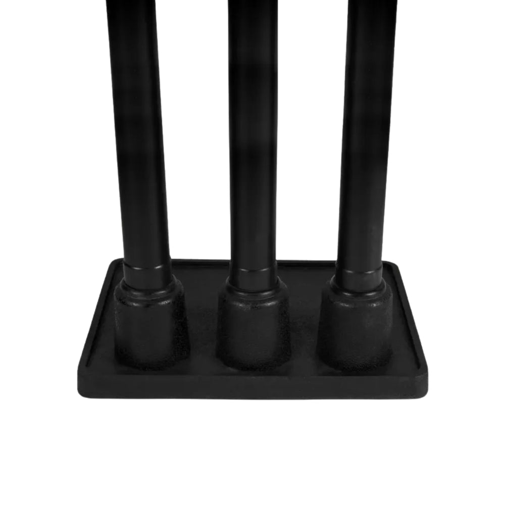 Shrey Rubber Base Cricket Stump Set (Pack of 3 Stumps, 1 Base & 2 Balls) | Portable Training Set with Stable Rubber Base - Best Price online Prokicksports.com