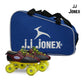 JJ Jonex Professional Quad Roller Skates | Adjustable Roller Skates with Superior Grip & Free Carry Bag