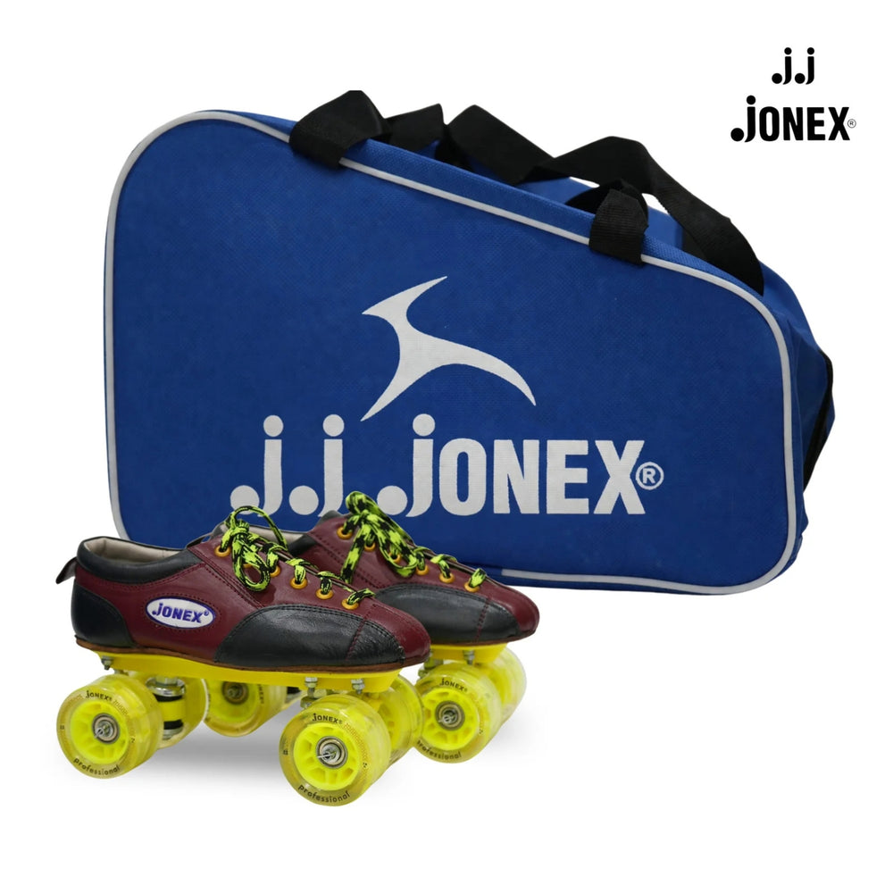 JJ Jonex Professional Quad Roller Skates | Adjustable Roller Skates with Superior Grip & Free Carry Bag - Best Price online Prokicksports.com