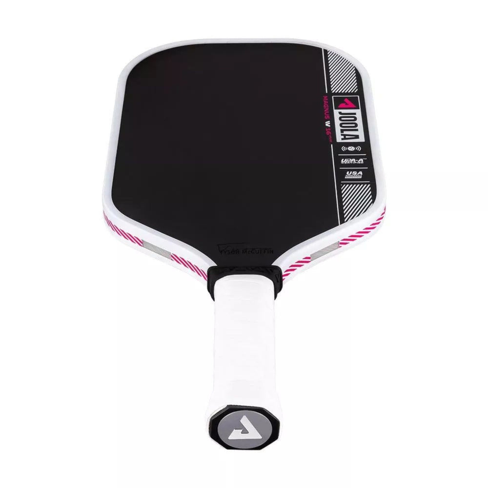 Joola Magnus Pro IV Pickleball Paddle – 16mm | Power & Control Paddle for Competitive Players | Carbon Fiber Surface | Polymer Core | USAPA Approved (Black/White/Pink) - Best Price online Prokicksports.com